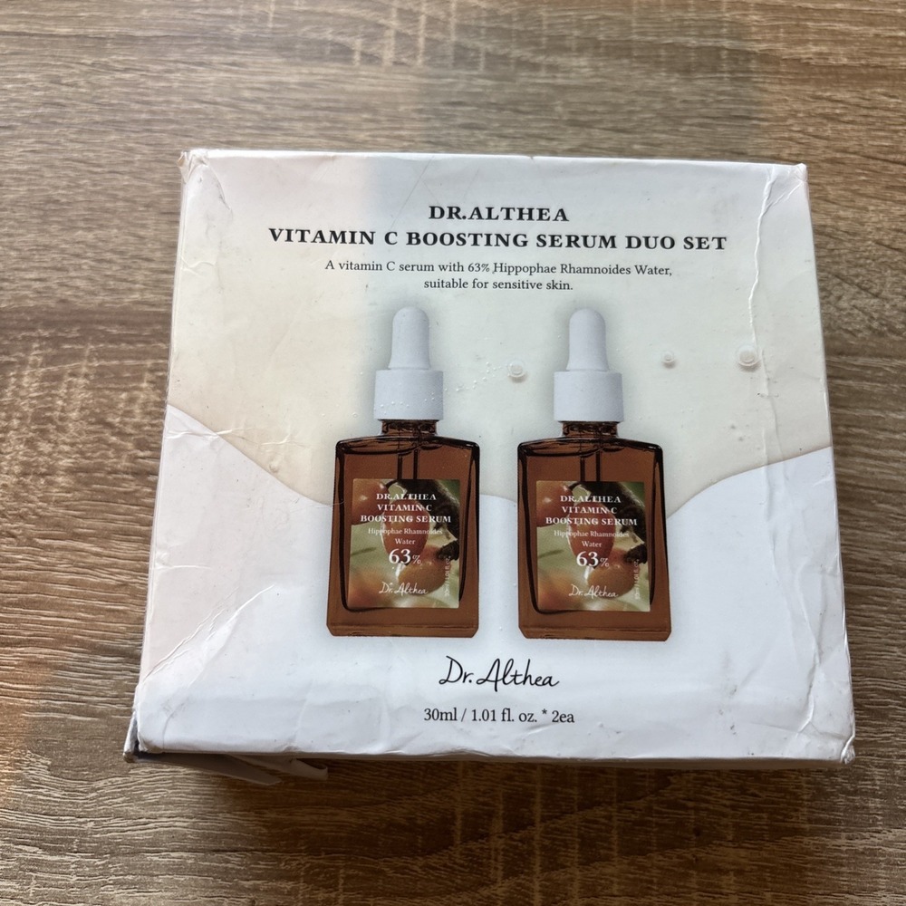 Dr. Althea Pro Lab Vitamin C Boosting Serum Duo Set 30ml Each Lightweight